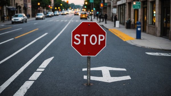 Choisir le meilleur panneau stop pour vos intersections essentielles
